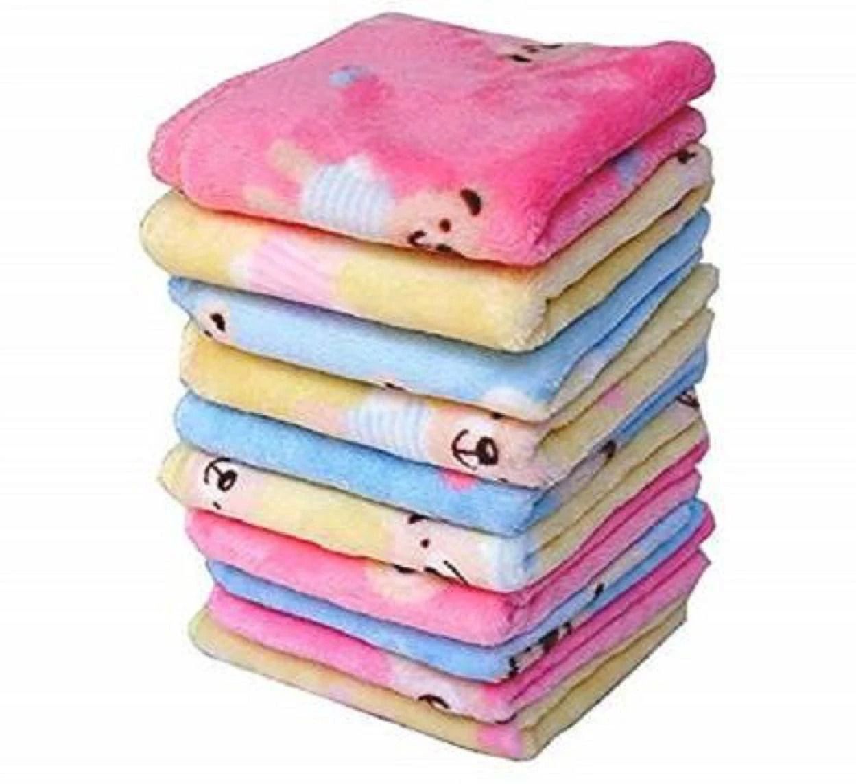 HouseOfCommon Teady Bear Print Kid's Hankey Handkerchief Women Soft Cotton Hankies ["Multicolor"] Handkerchief-picture-16