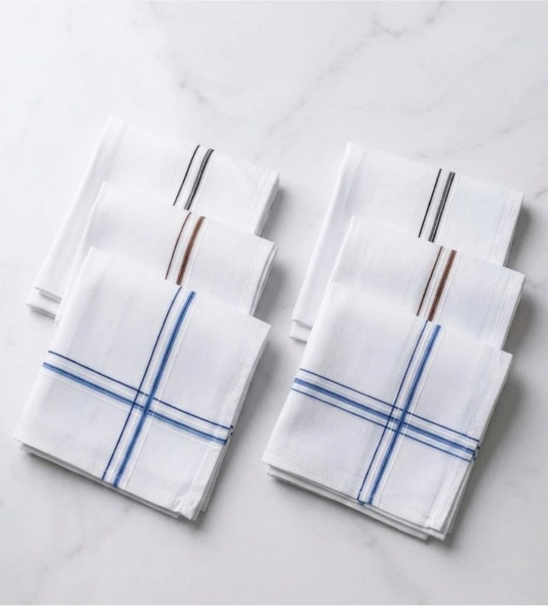 omsaiProduct White Handkerchief ["White"] Handkerchief-image-24