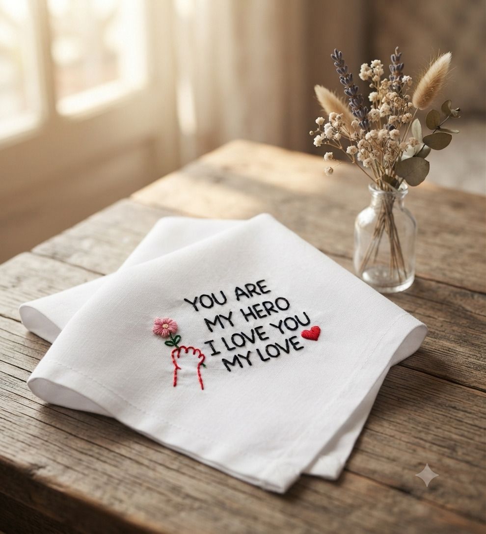 KREATO MYLove ["White"] Handkerchief-picture-13