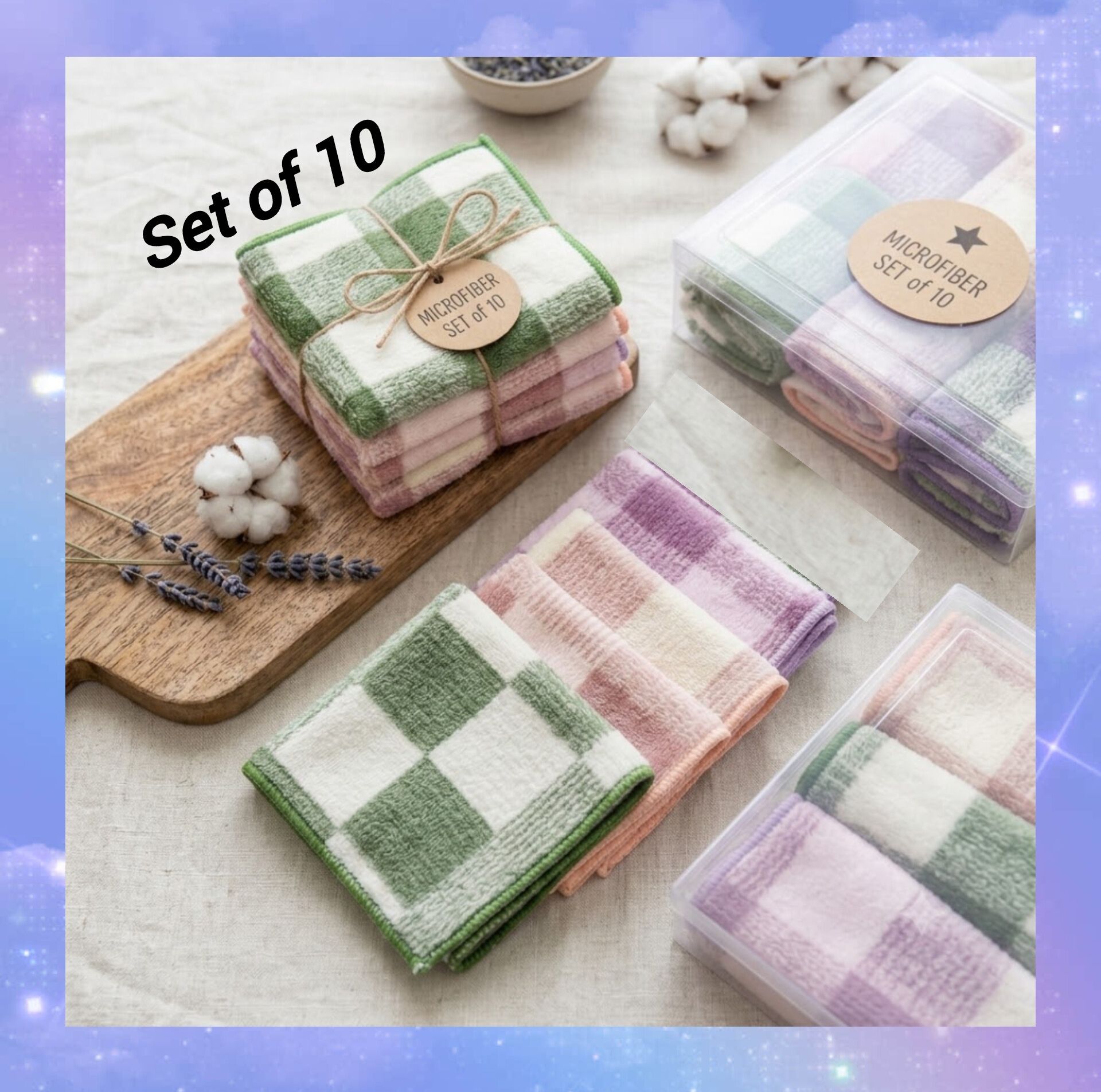 SWATI ENTERPRISE Soft Handkerchief Set – 10 Decorative & Absorbent Pocket Squares for Daily Use ["Multicolor"] Handkerchief-picture-26