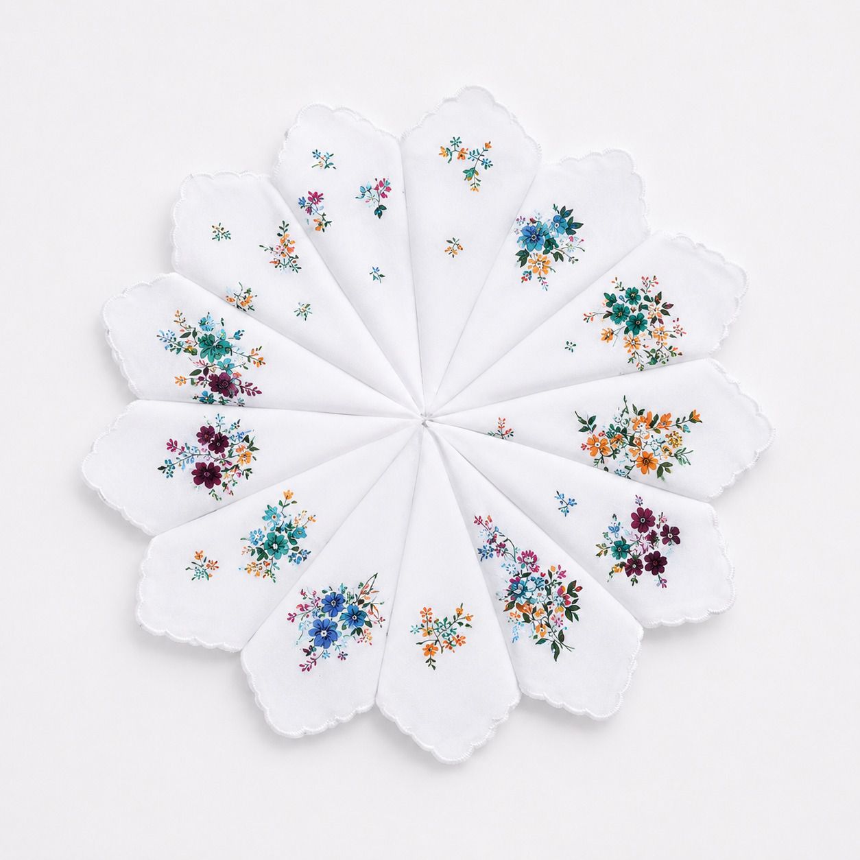 TOFIN COTTON WOMEN ["White"] Handkerchief-picture-43
