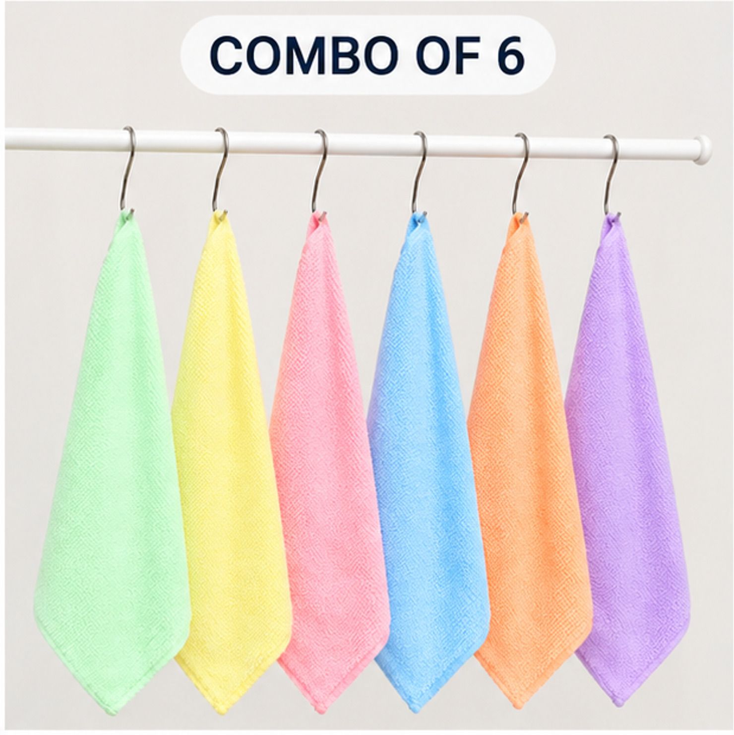 TARA ENTERPRISES Soft Cotton Handkerchief for Women & Kids | Reusable Absorbent Daily Use Hanky ["Multicolor"] Handkerchief-picture-25