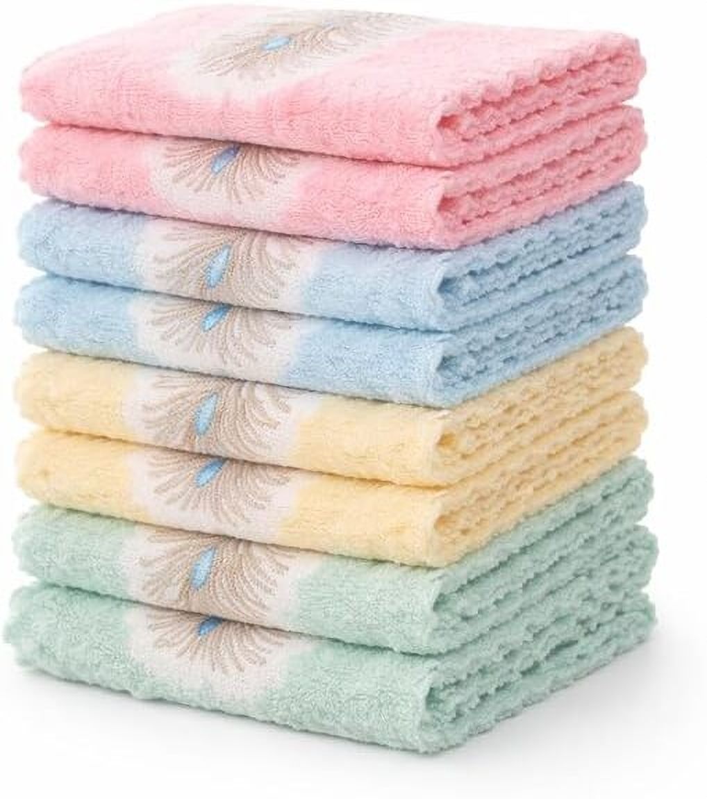 Bloom Microfiber Handkerchief Set for Women, Kids & Newborn Babies |Printed Face Towel ["Multicolor"] Handkerchief-image-24
