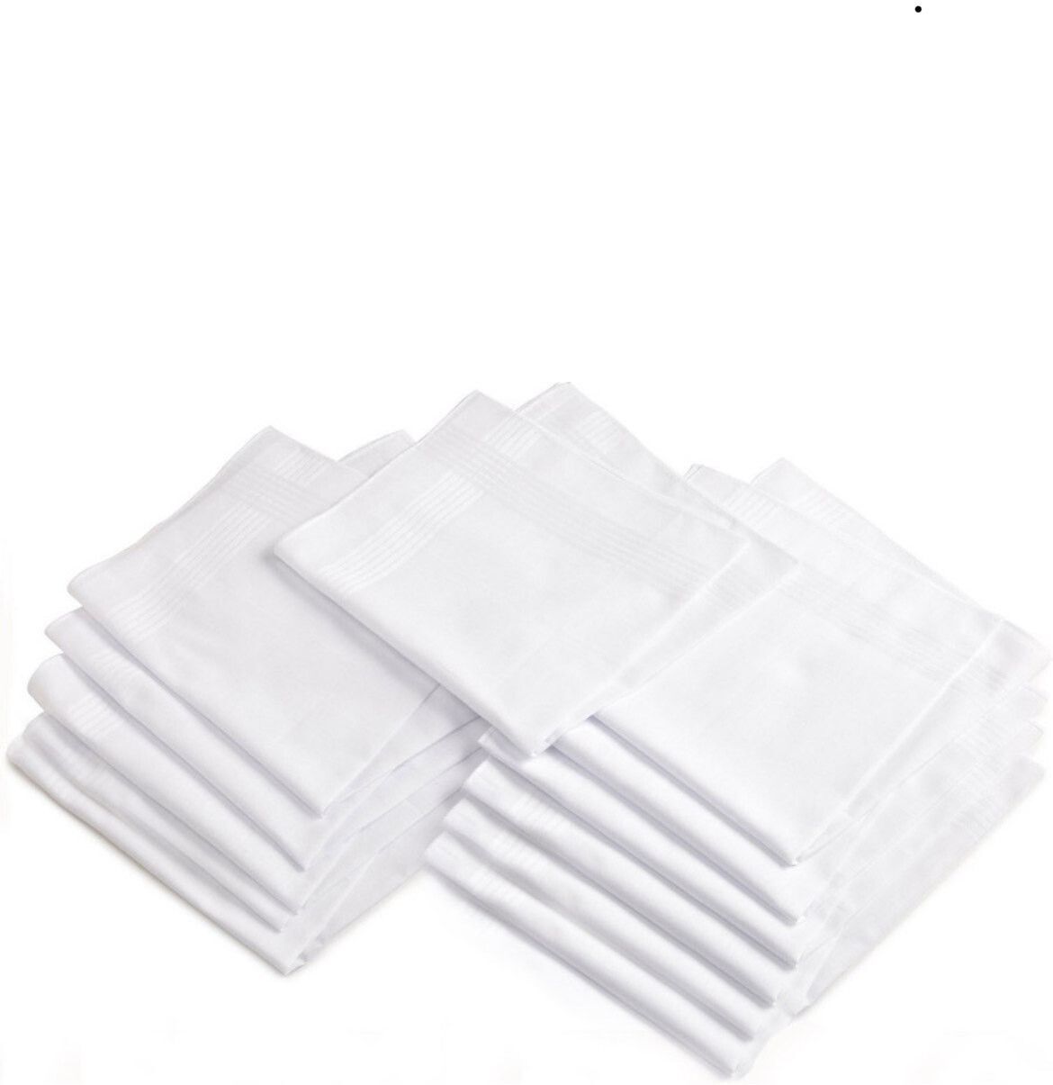 CoreSoft Hanky For Men ["White"] Handkerchief-picture-17