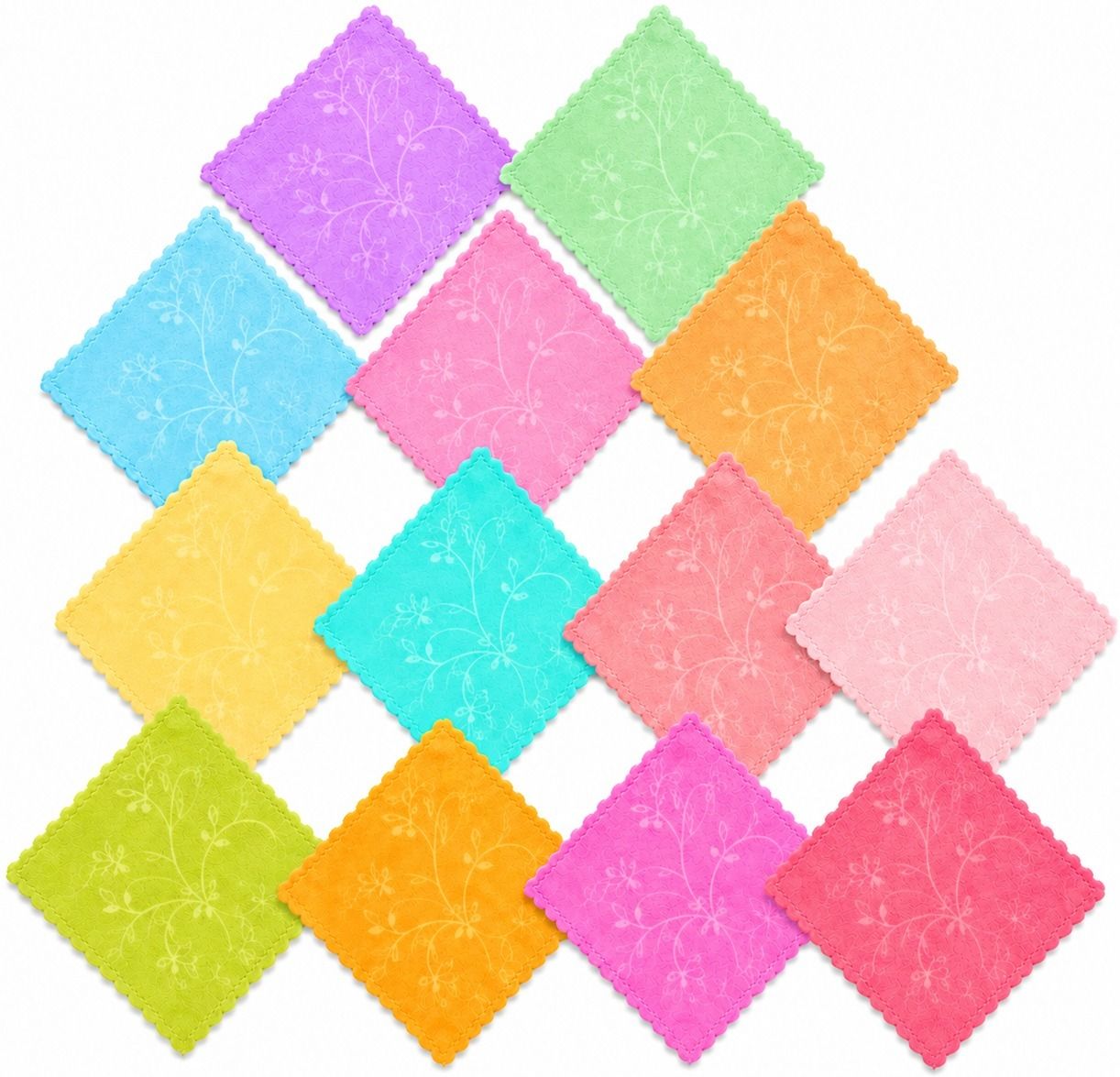 BCD Soft Cotton Printed Handkerchief for Women & Girls Assorted Pocket Square Set 1 ["Multicolor"] Handkerchief-picture-15