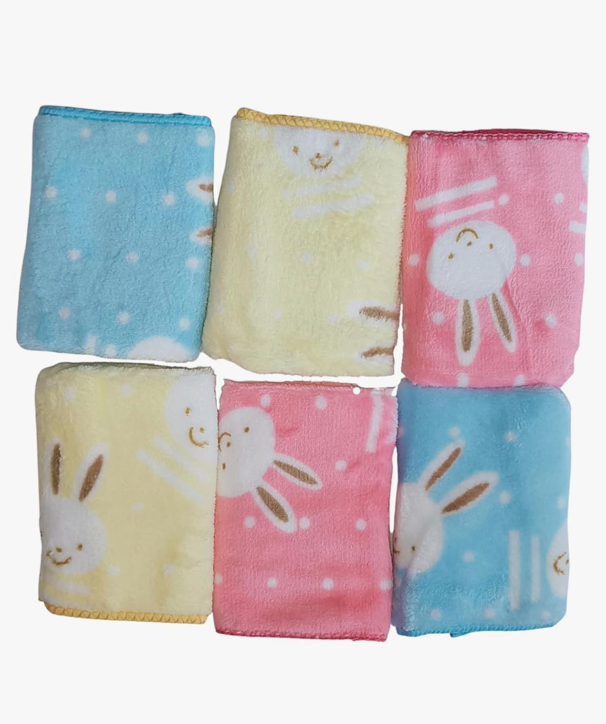 HB COLLECTION Extra Soft Face Towels for Women and Newborn Babies ["Multicolor"] Handkerchief-image-20