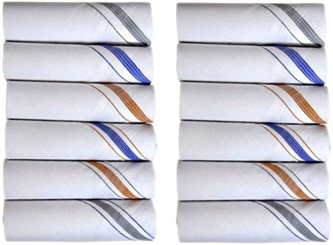 UQCKON HAKCH-White A270 Handkerchief ["White"] Handkerchief-image-34
