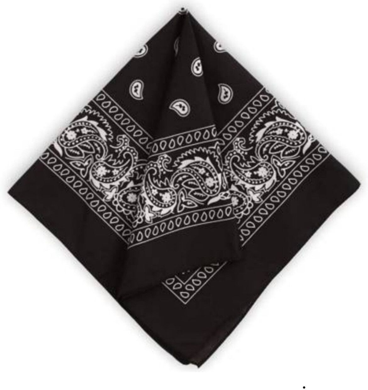 riseabove BANDANA HANDKERCHIEF JUMBO BANDANA FOR YOUNGSTERS -HEADE AND FACE WRAP SCARF ["Black"] Handkerchief-picture-19