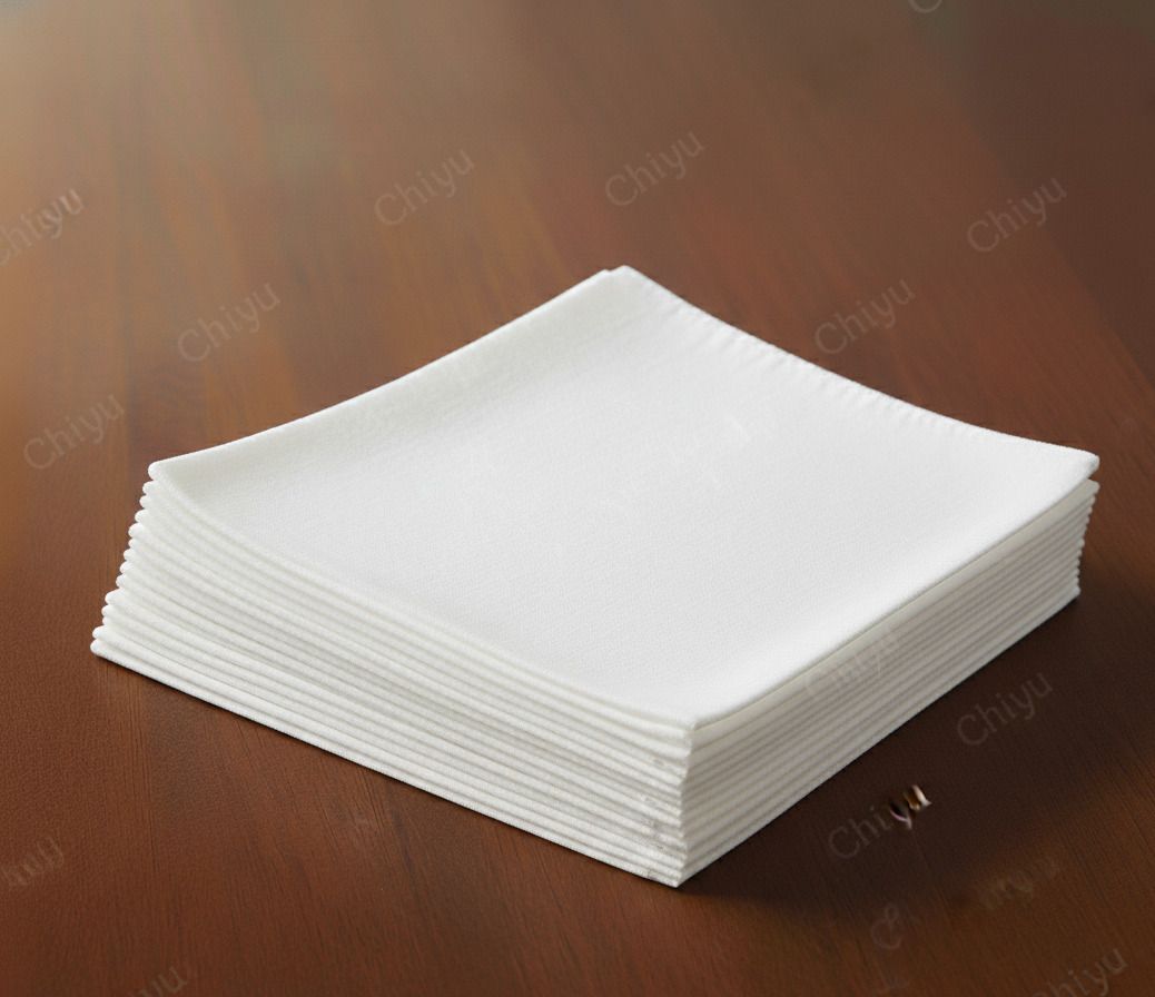 Chiyu White Handkerchief For Men Premium Cotton Hanky For Office and Casual Use ["White"] Handkerchief-image-17