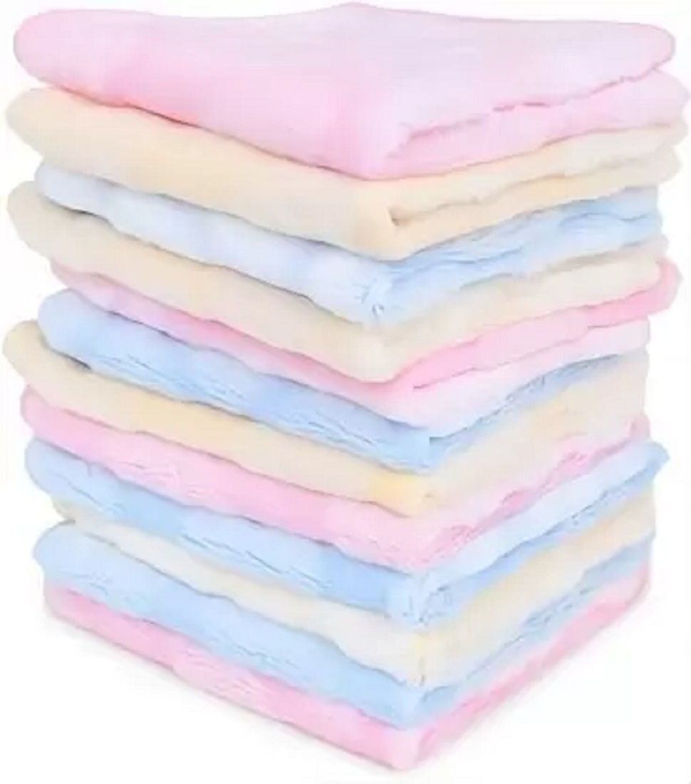 DIVYSIMAR Women, Girls, Ladies, Kids Fur Towel Soft Stars and Moons handkerchiefs ["Pink","Yellow","bllue","Multicolor"] Handkerchief-picture-40