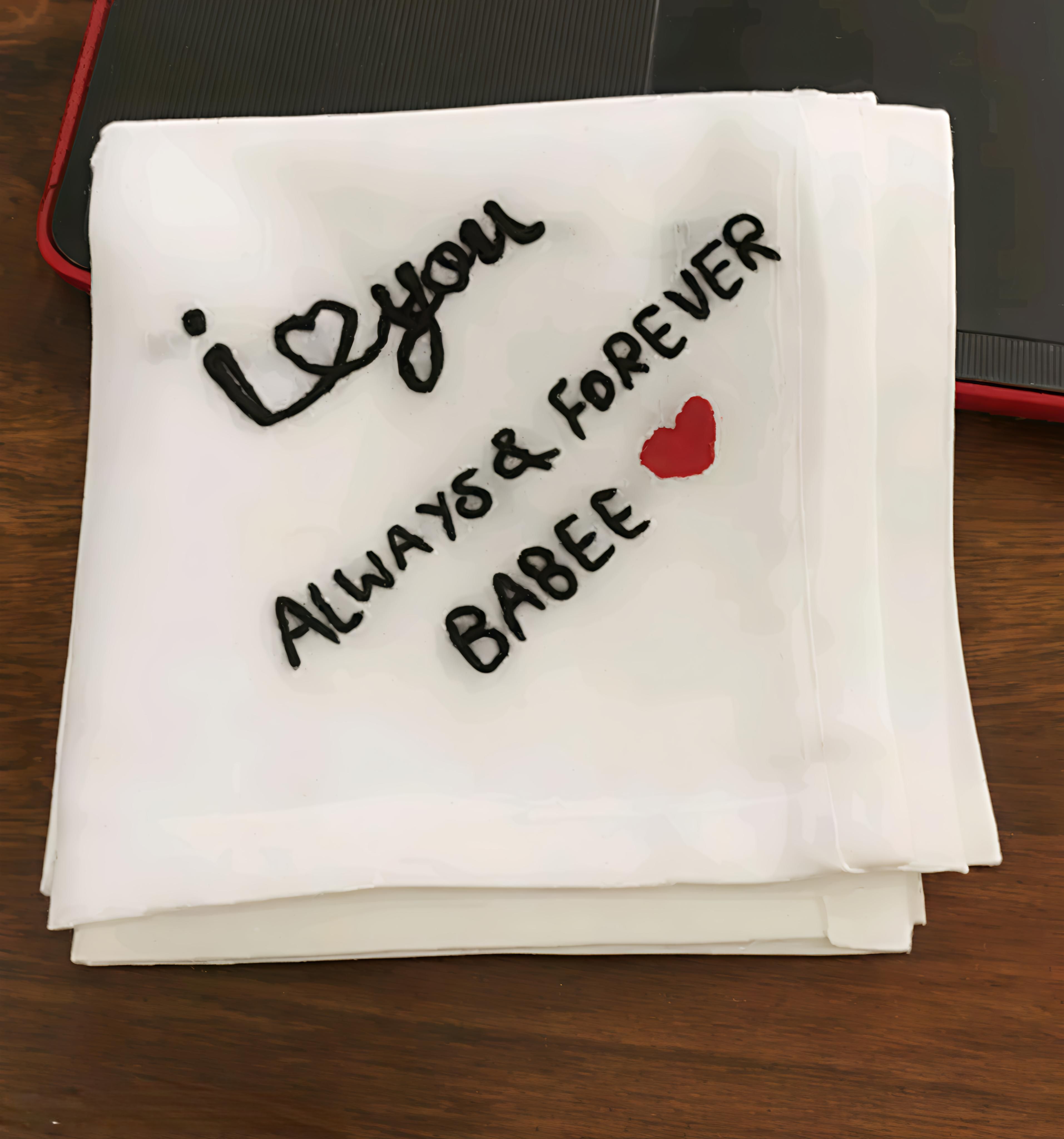 holy haven CRAFTED HANDKERCHIEF WITH LOVE NOTE ["White"] Handkerchief-picture-18