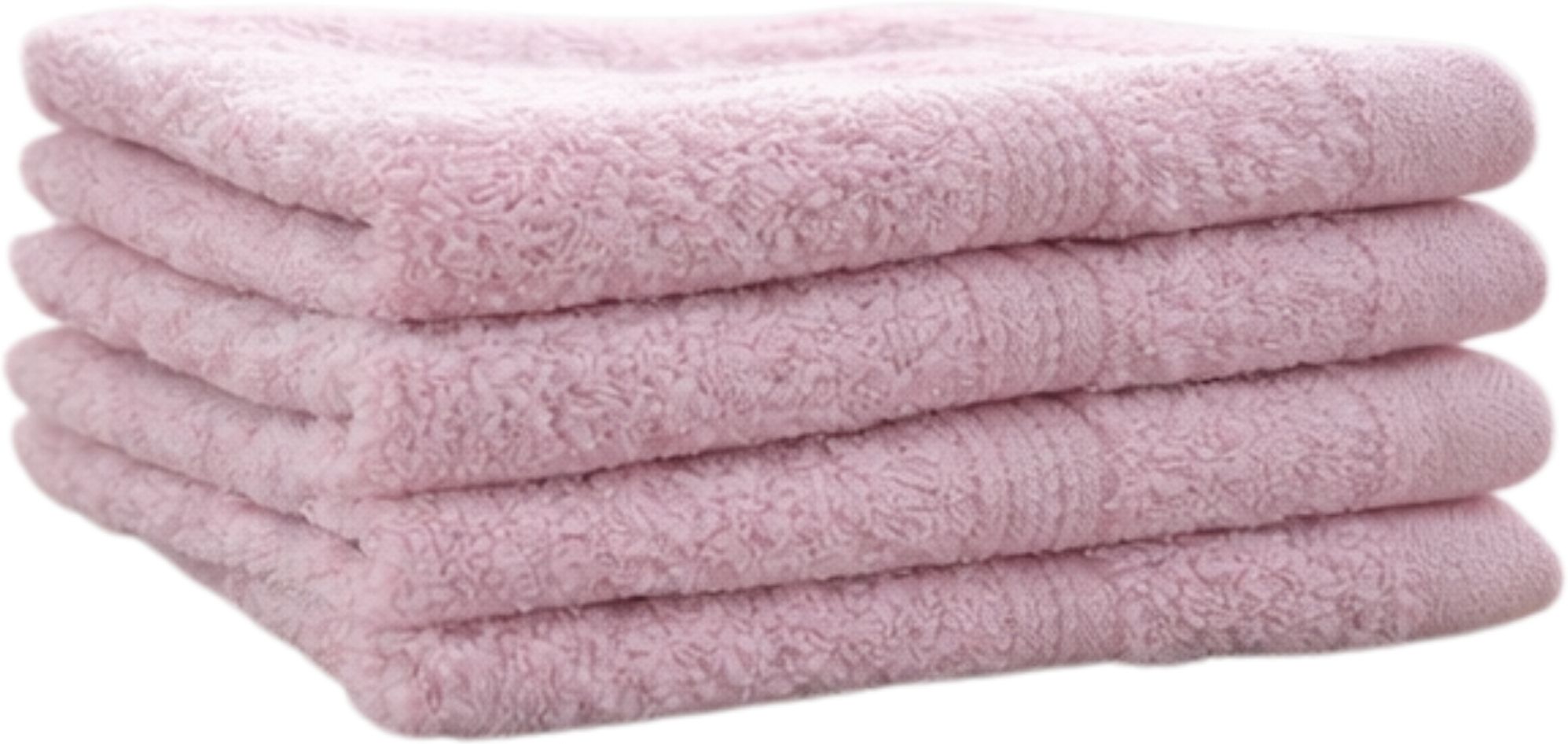 Prinesha Enterprises Premium Cotton Handkerchief Towels (Pack of 4) | Soft Face Towels ["Pink"] Handkerchief-picture-42