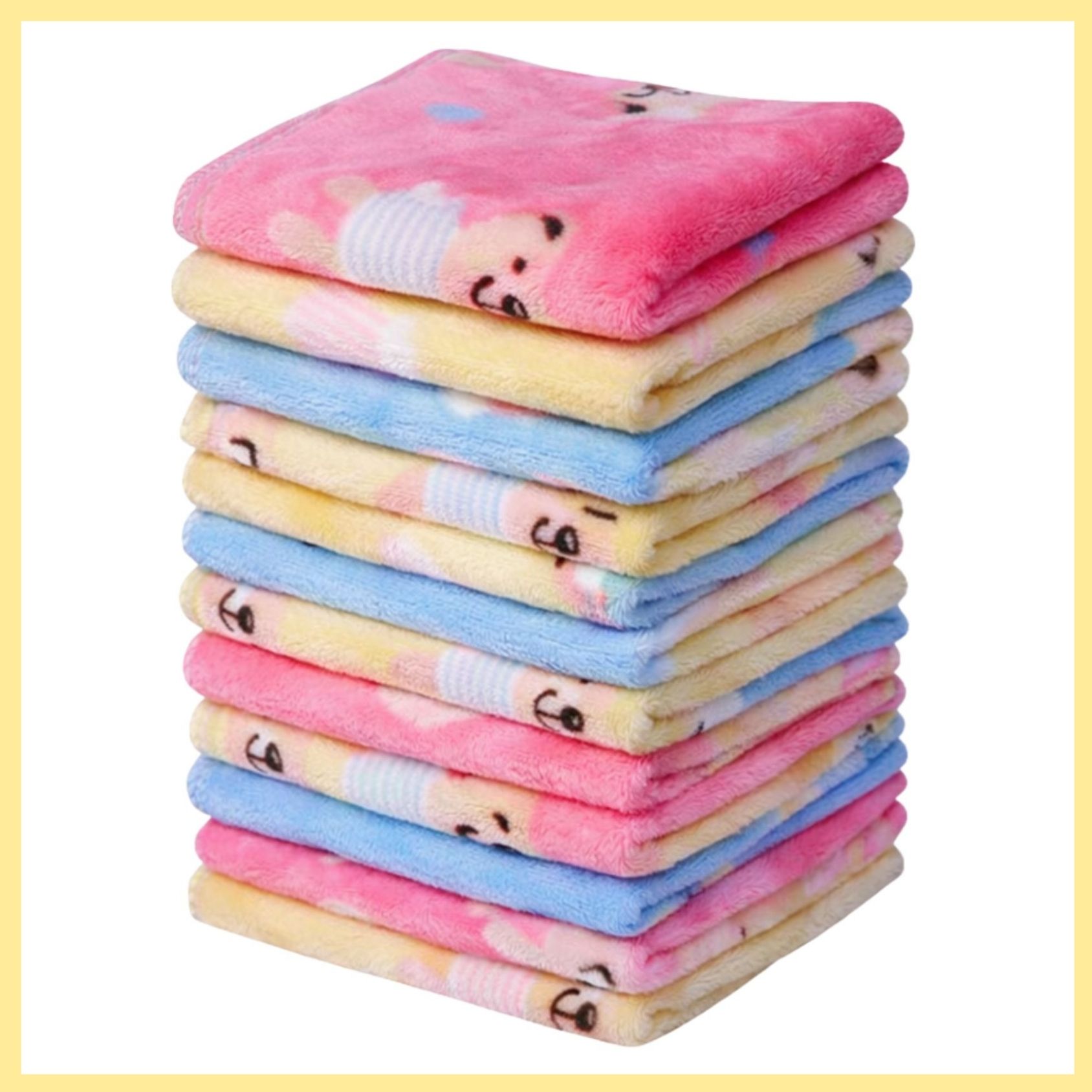 GUDBUN FASHION 12 Micro fiber Women Hankey ["Multicolor"] Handkerchief-picture-20