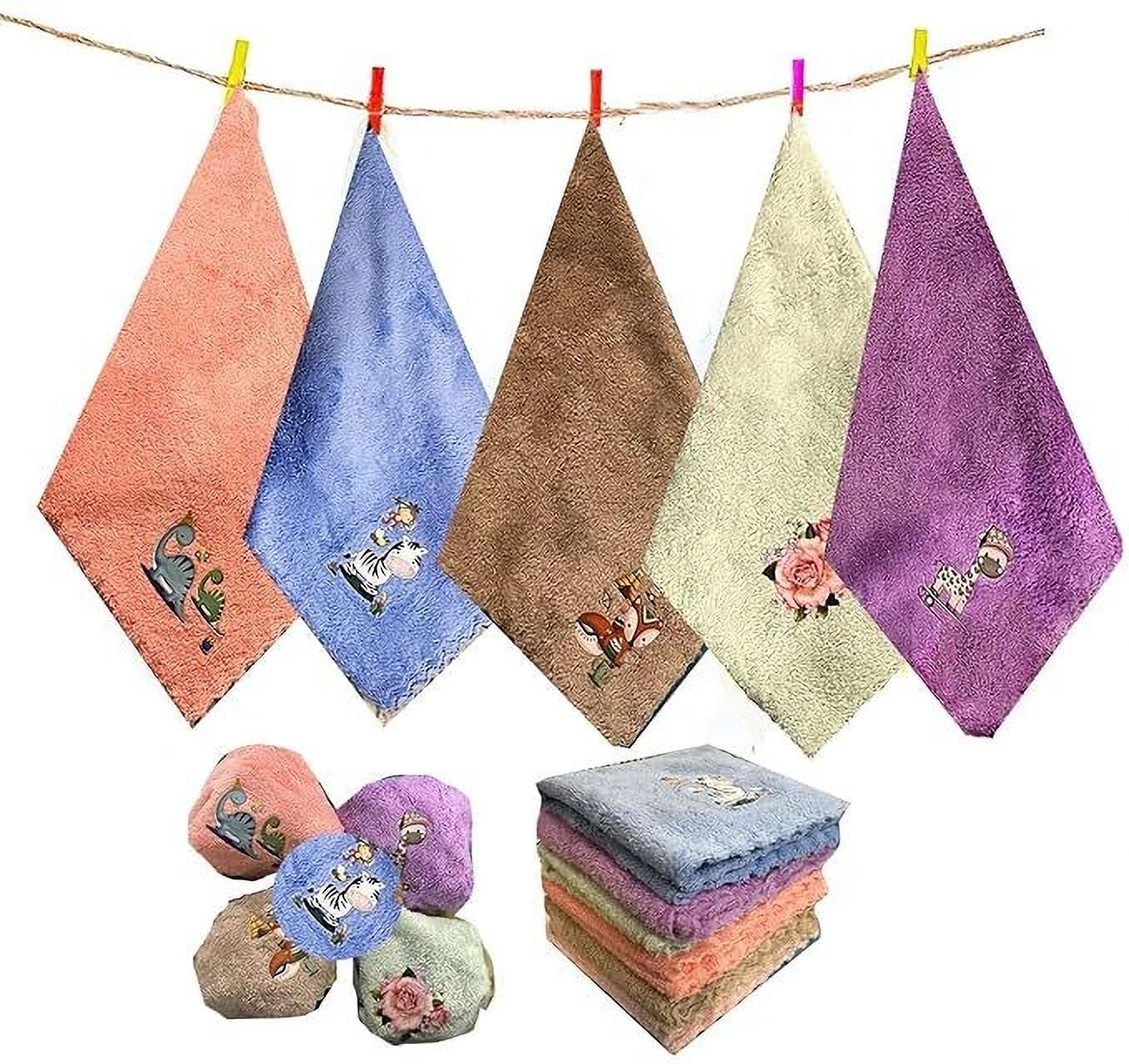 soxsense Flower Printed Microfiber Handkerchief for Women | Soft and Absorbent | ["Multicolor"] Handkerchief-image-30