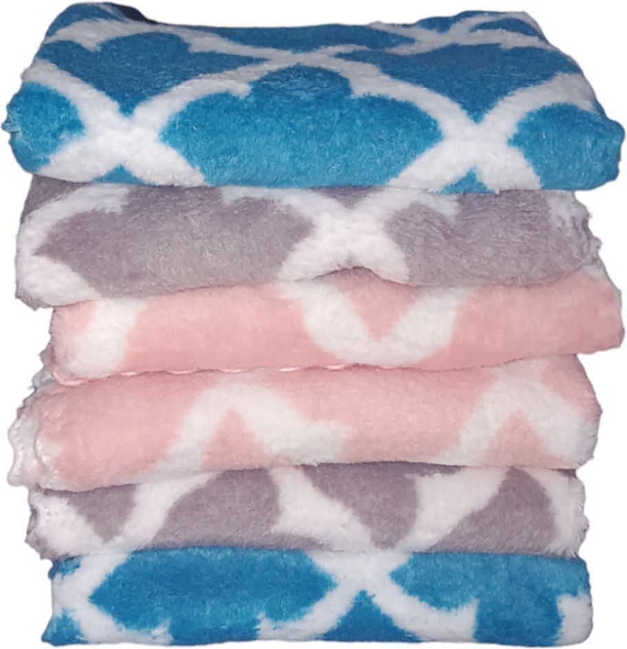 Carostrends TREND handkerchief for Women, Girls, Ladies, Kids Towel Soft microfiber check design ["Multicolor","Blue","Pink","Grey"] Handkerchief-picture-44
