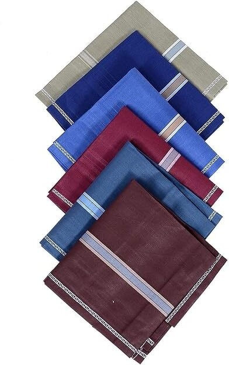 SYMKARD 100% Cotton Fabric Rumal for Unisex Handkerchief for Boys Fox Hanky Rumal ["Multicolor"] Handkerchief