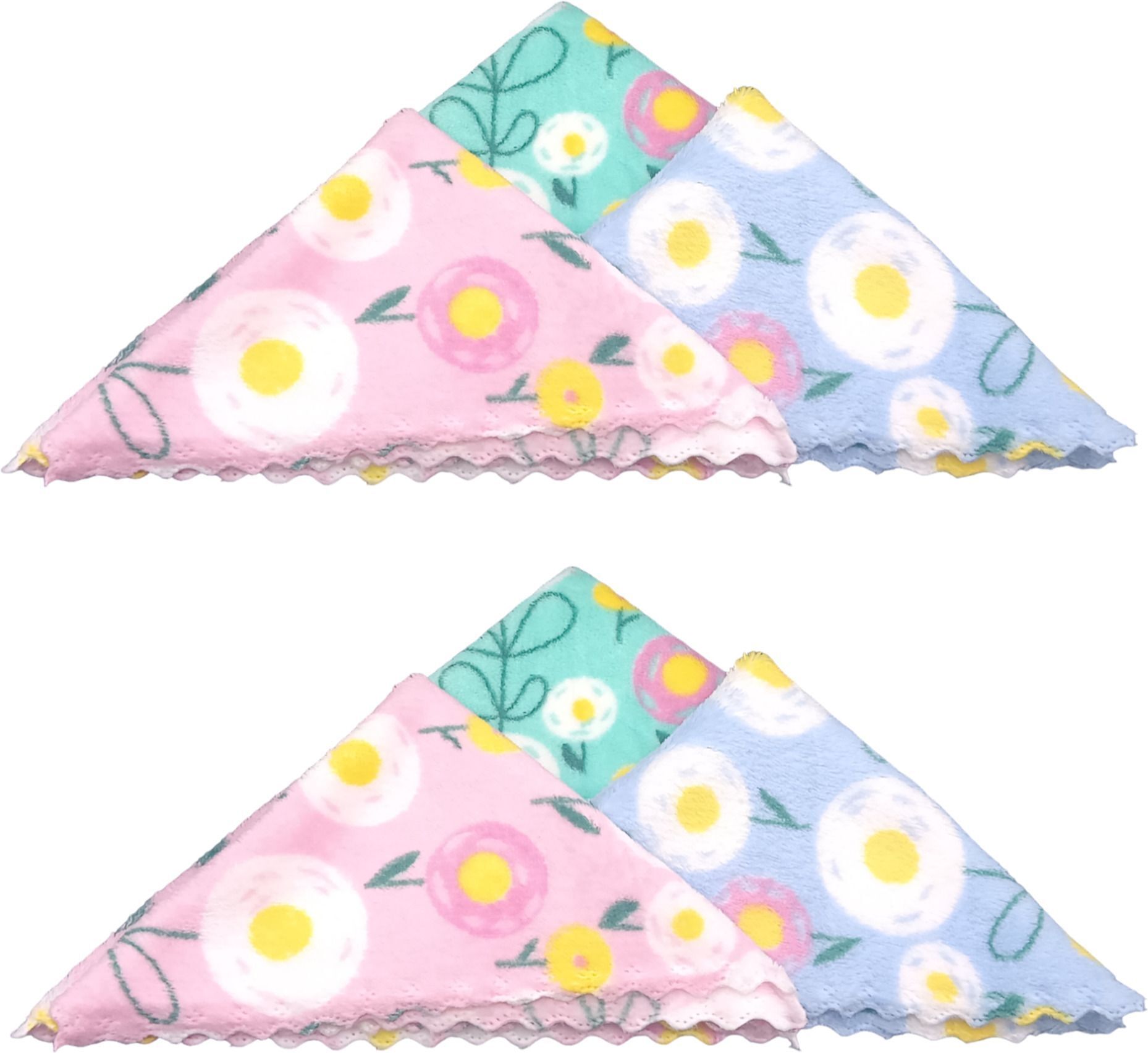 Carostrends TREND handkerchief for Women, Girls, Ladies, Kids Towel Soft cute dino jcb palm design ["Multicolor","sky blue","Blue","Pink"] Handkerchief-picture-42