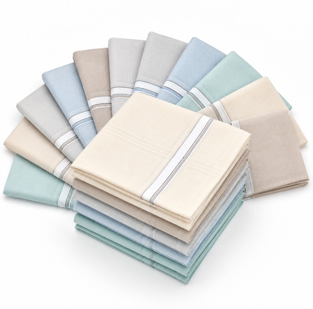 Cotton Square Handkerchief for Men & Boys | Soft, Comfortable & Reusable ["Multicolor"] Handkerchief-picture-42