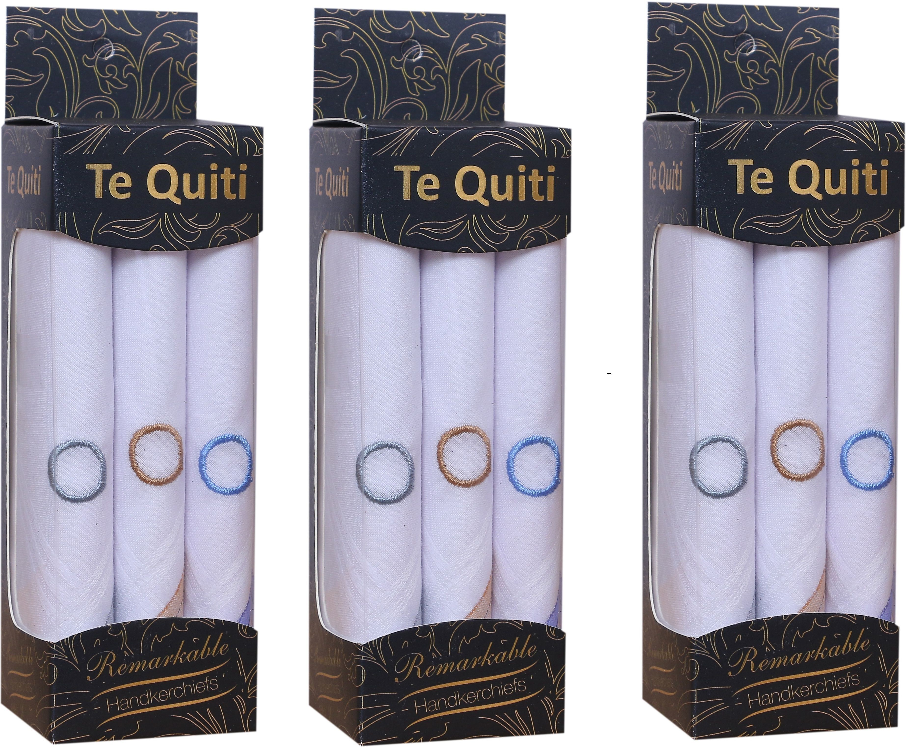 DIVYSIMAR DIVYSIMARhandkerchief for men boys with monogram O pack of 9 ["White","Multicolor"] Handkerchief-picture-22