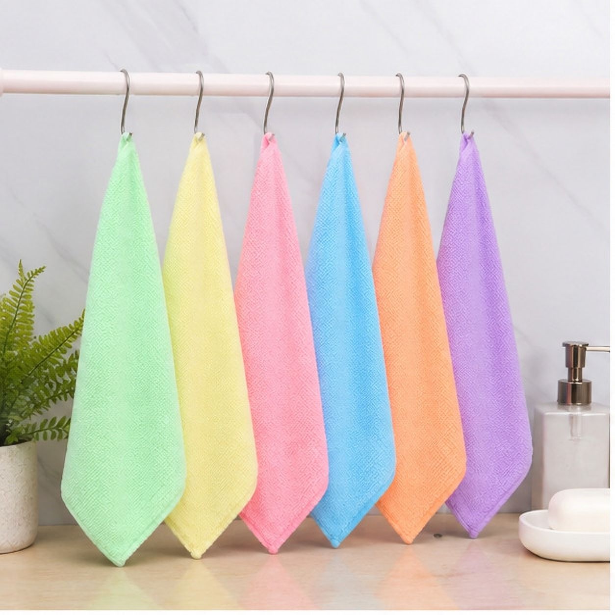 TARA ENTERPRISES Premium Cotton Handkerchief for Women & Kids | Soft Reusable Daily Use Hanky ["Multicolor"] Handkerchief-image-20