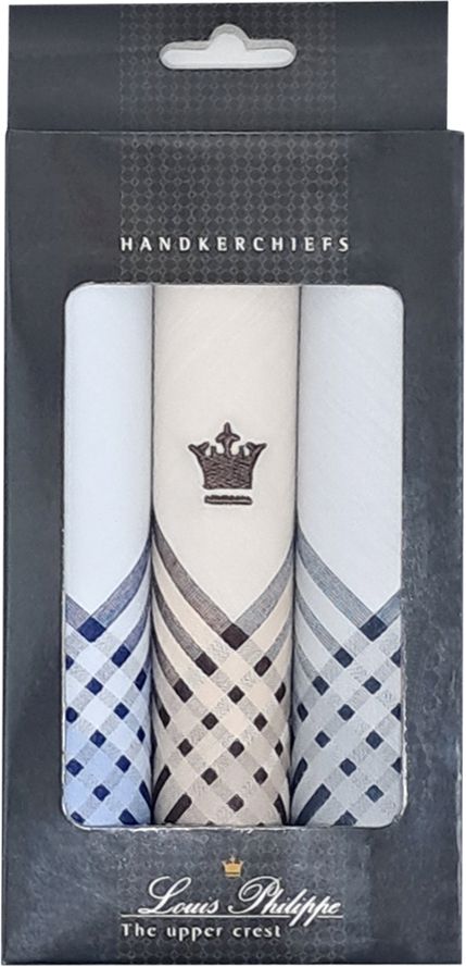 LOUIS PHILIPPE Mens Cotton Pastel ["Multicolor"] Handkerchief-picture-24