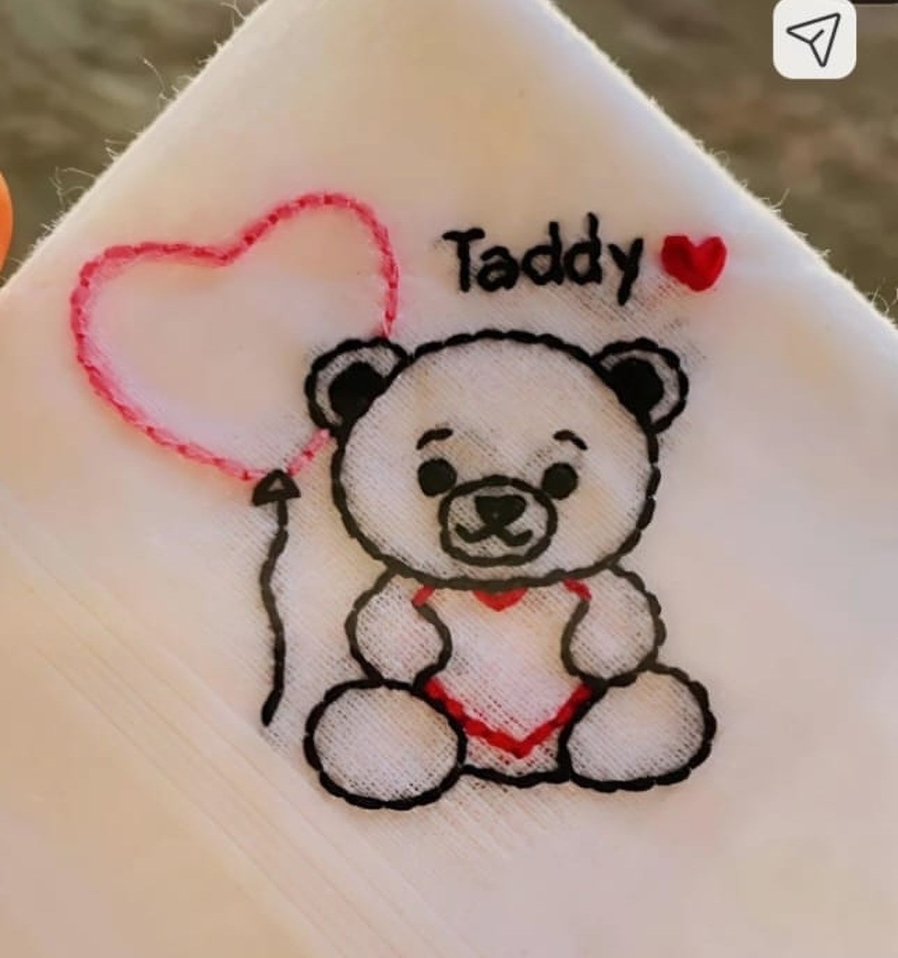 Devikastylehub Taddybear ["White"] Handkerchief-picture-46