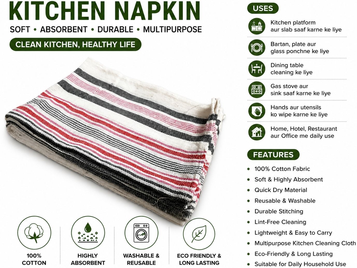 Akib textile Rml 2 ["Multicolor"] Handkerchief-image-5