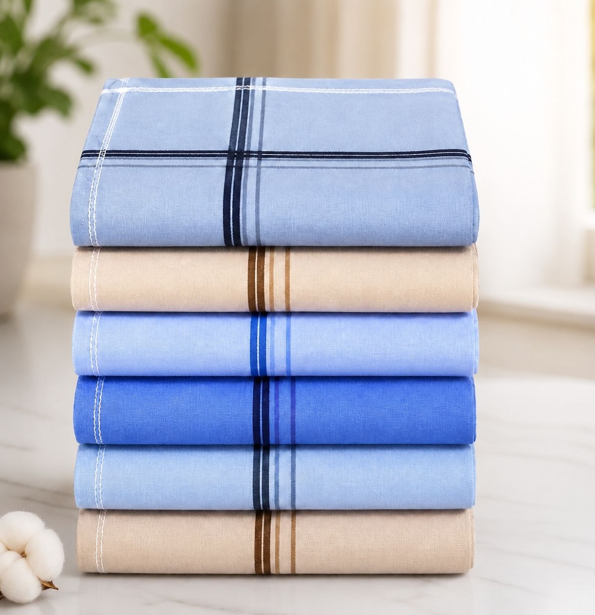 Trendz mart Cotton handkerchiefs ["Multicolor"] Handkerchief-image-26