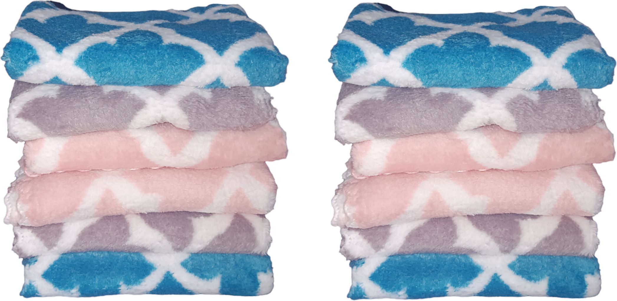 DIVYSIMAR for Women, Girls, Ladies, Kids Towel Soft microfiber check design ["Multicolor","Blue","Pink","Grey"] Handkerchief-image-32