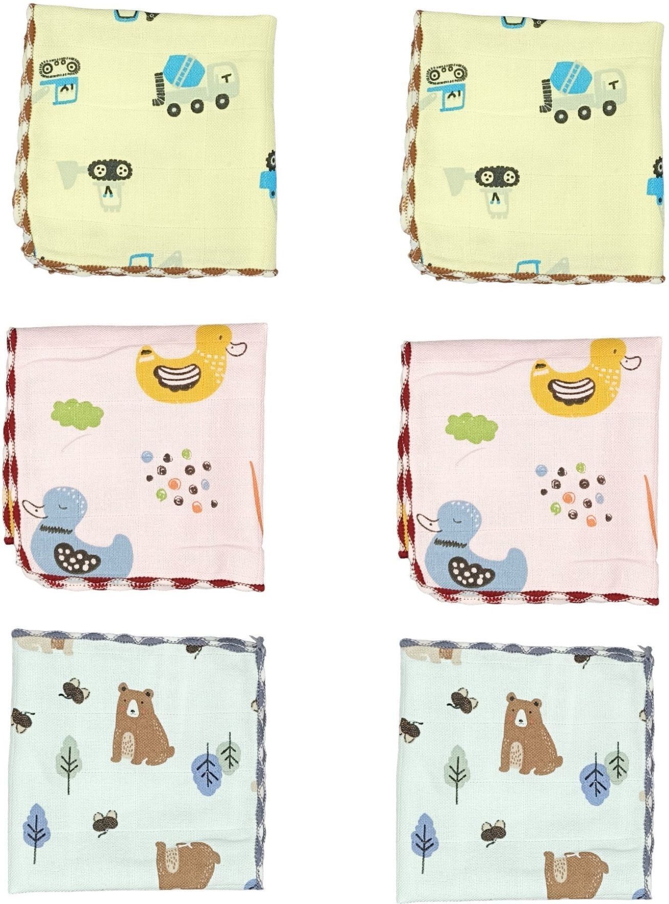 DIVYSIMAR for women Rumal/Face Towel Soft Super Absorbent kerchiefs For girls ["Multicolor"] Handkerchief-picture-24