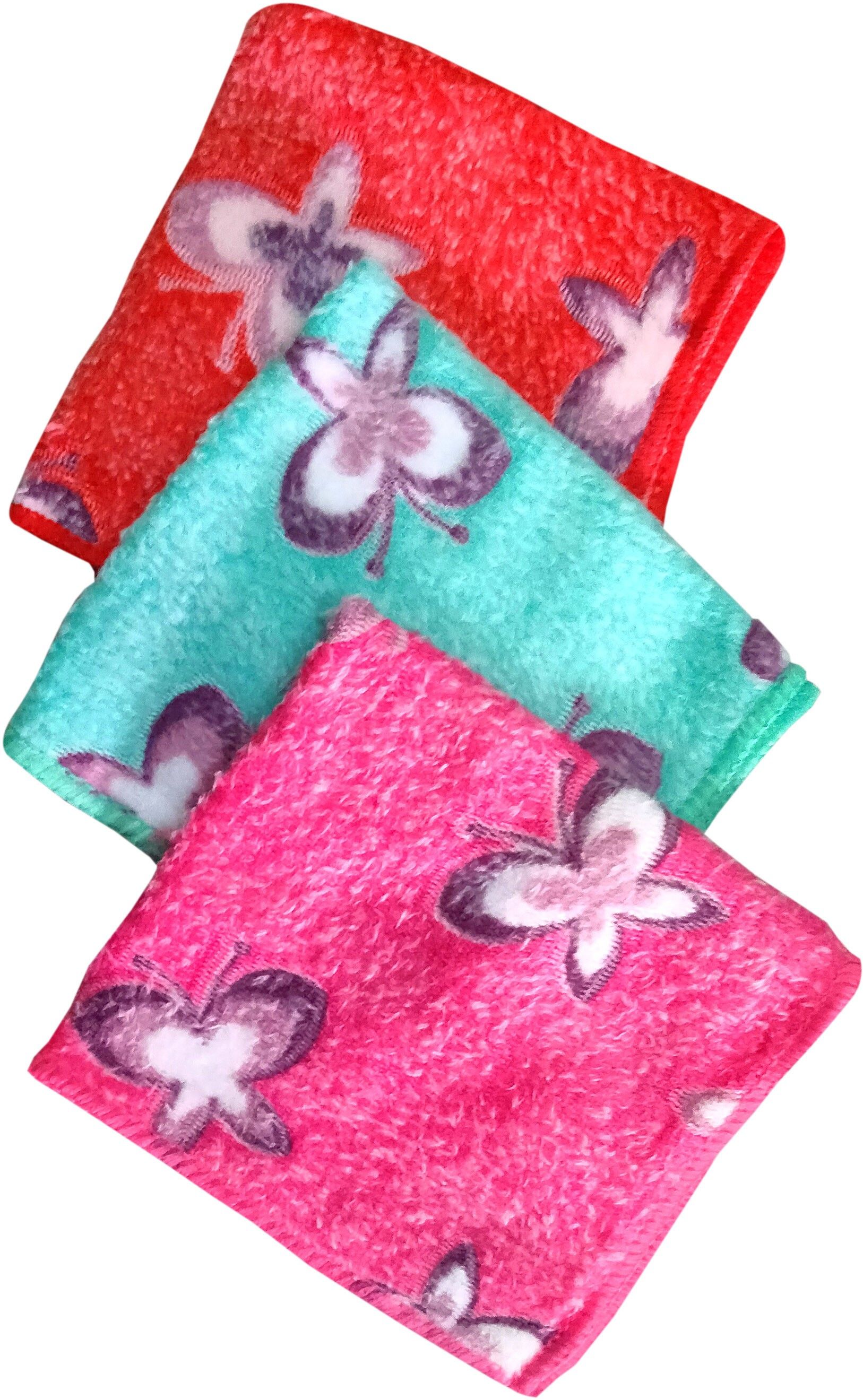 magenta ULTRA SOFT HANKY FOR GIRLS & LADIES ["Multicolor"] Handkerchief-image-39