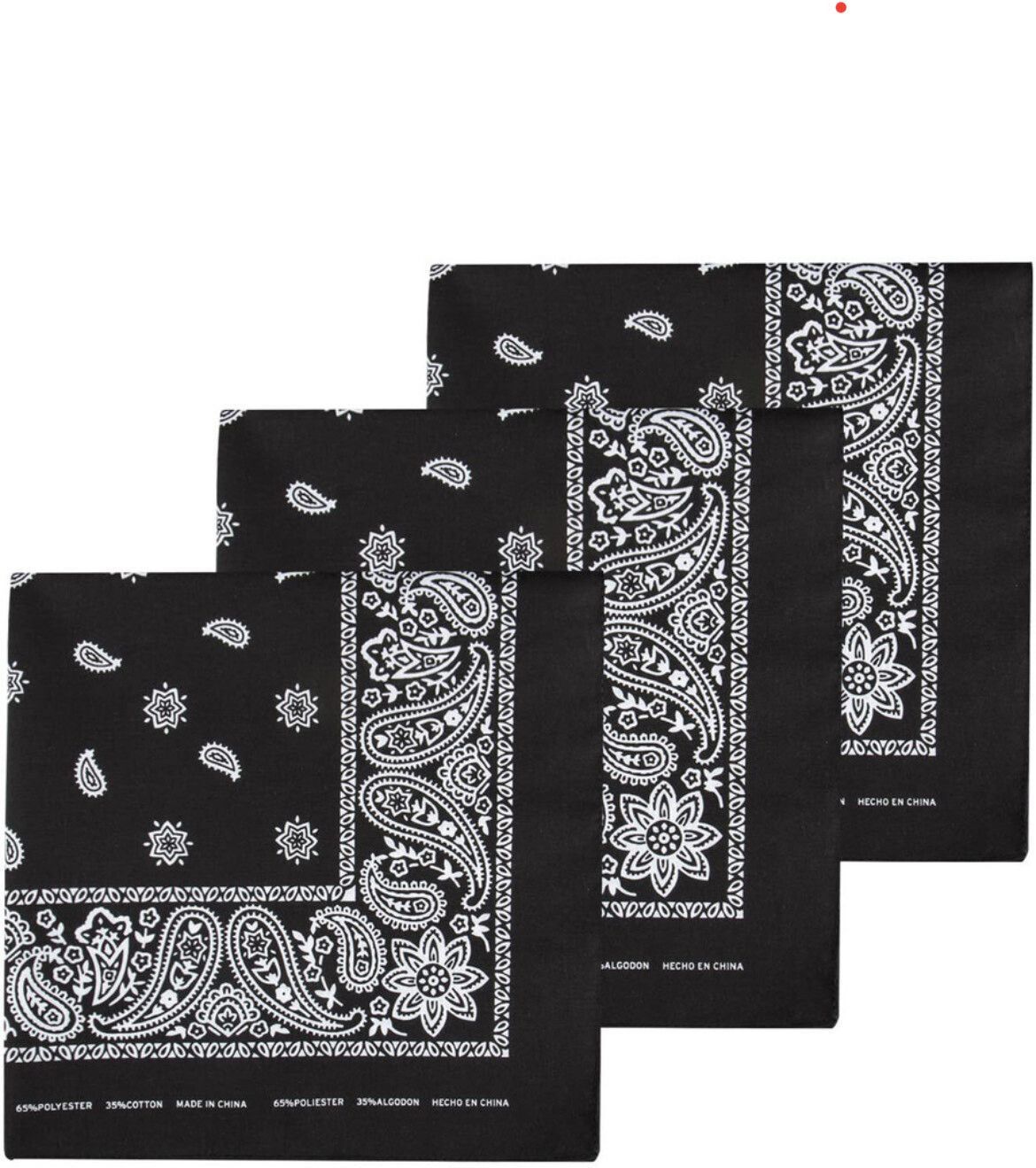CoreSoft MENS COTTON BLACK RUMAL ["Black"] Handkerchief-picture-41