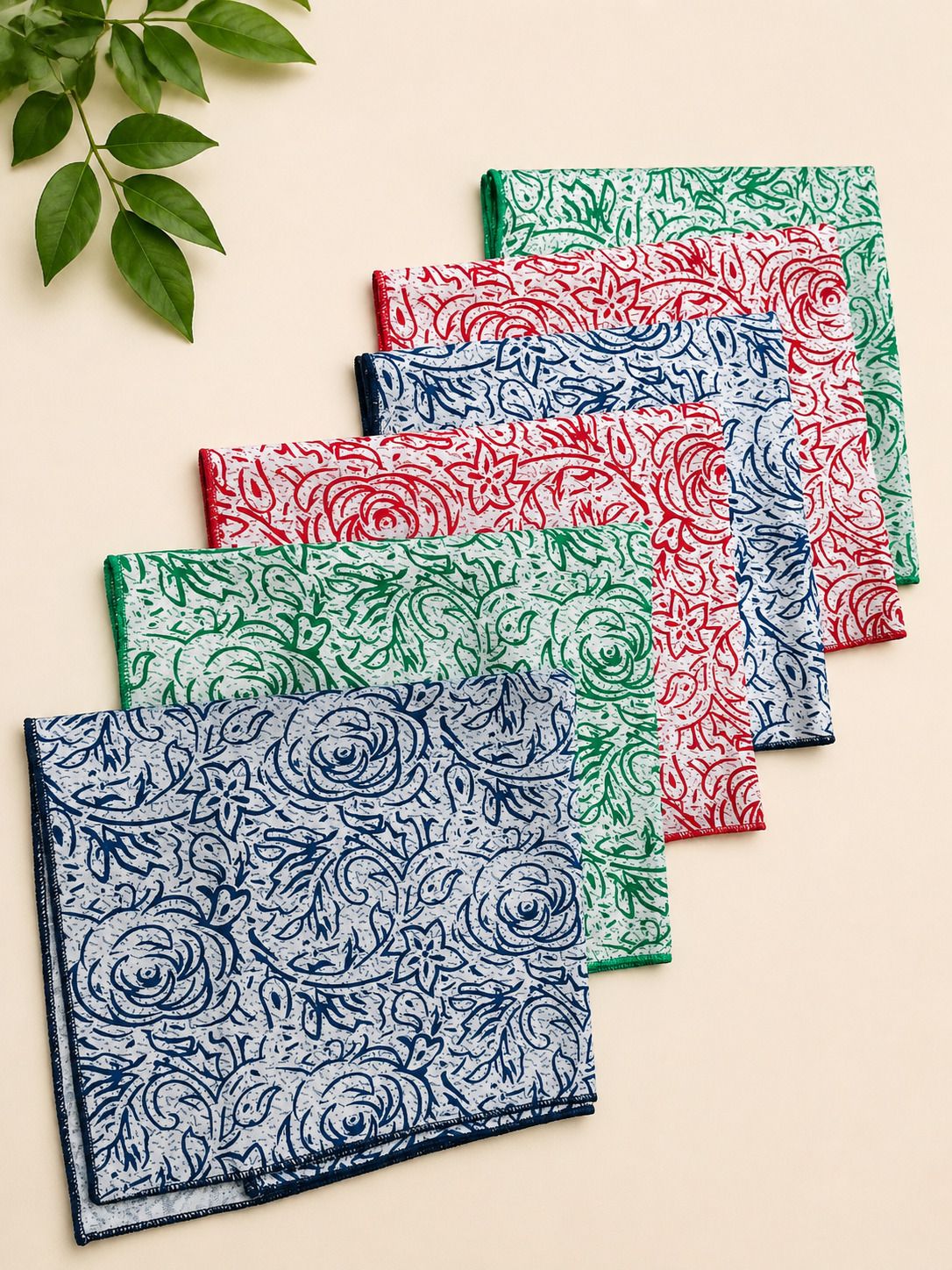 Priyankagarment multicolour hankey 12 ["Multicolor"] Handkerchief-picture-37