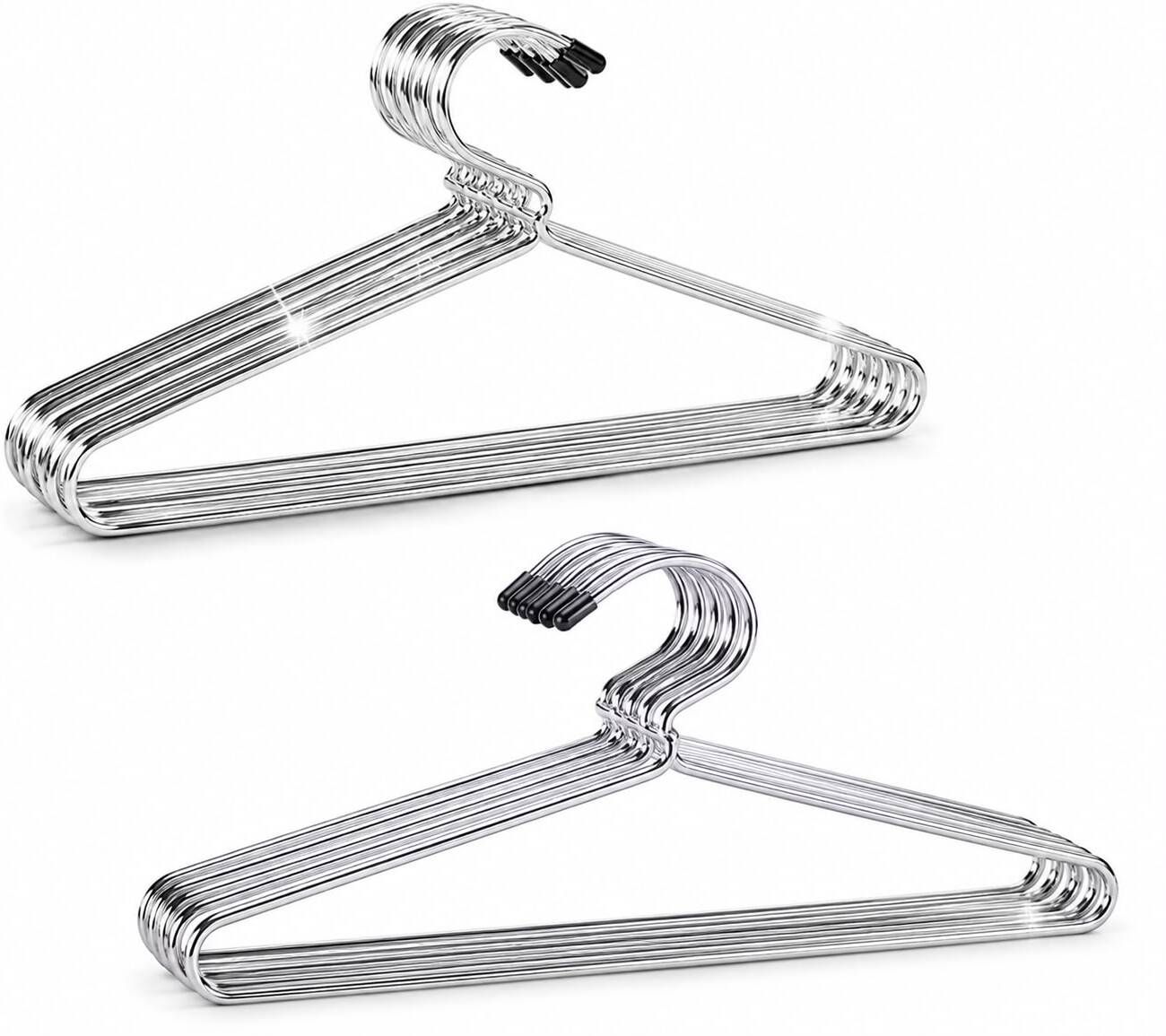 livox metal clothes hangers Steel Dress Pack of 24 Hangers For Dress-picture-25