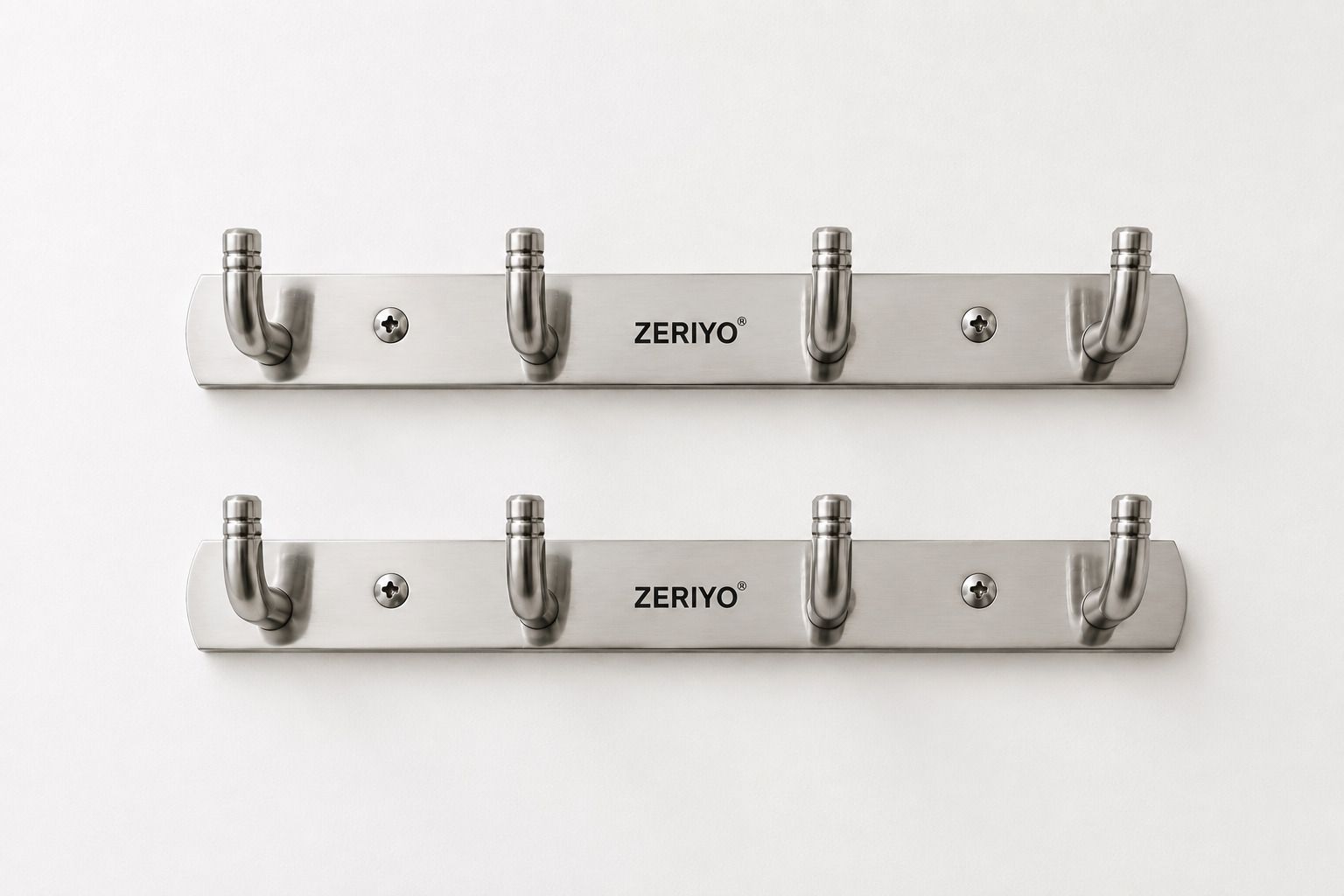 zeriyo STEEL-WALL-HANGER-4-P2 Steel Shirt Pack of 2 Hangers For Shirt-picture-36