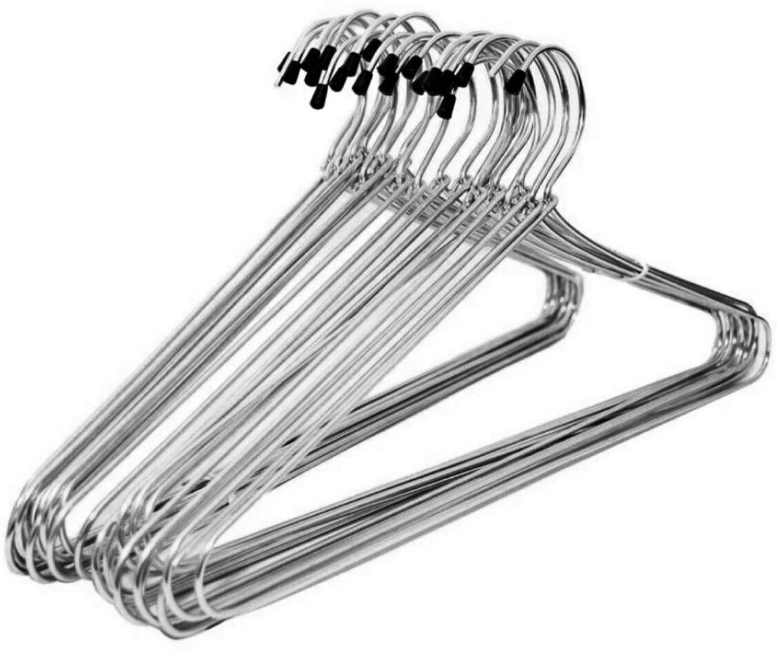 lashkara Chrome Steel Shirt Pack of 24 Hangers ForShirt-picture-18