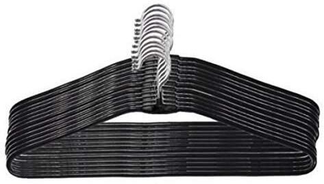 Plastic Hanger for Shirt,Saree,Suit,Jeans Trousers Shirt Plastic Saree Pack of 12 Hangers For Saree-image-5