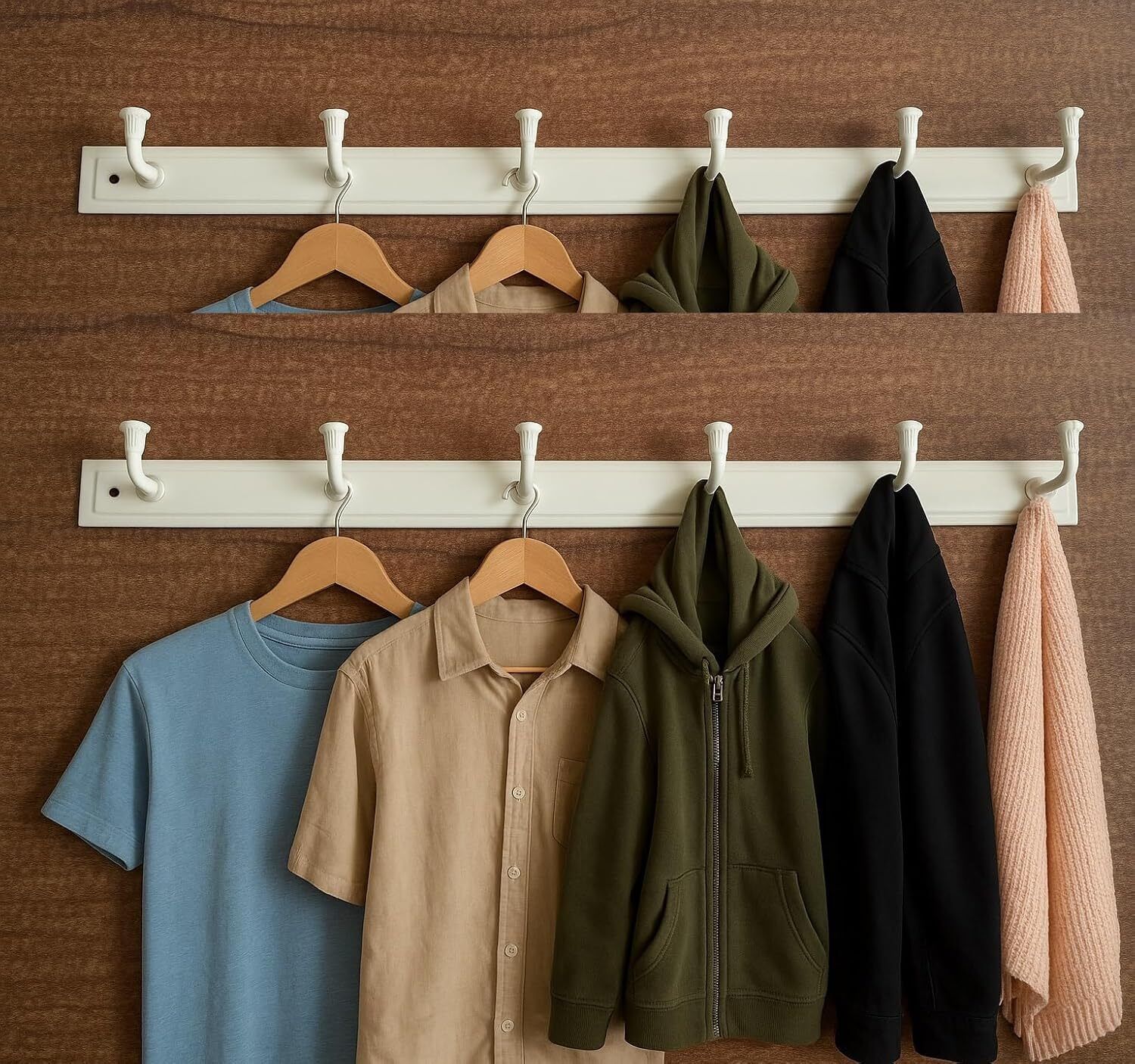 2 Pack Wall hanger For Clothes,dress,shirt,pant Steel Shirt Pack of 2 Hangers For Shirt-image-8