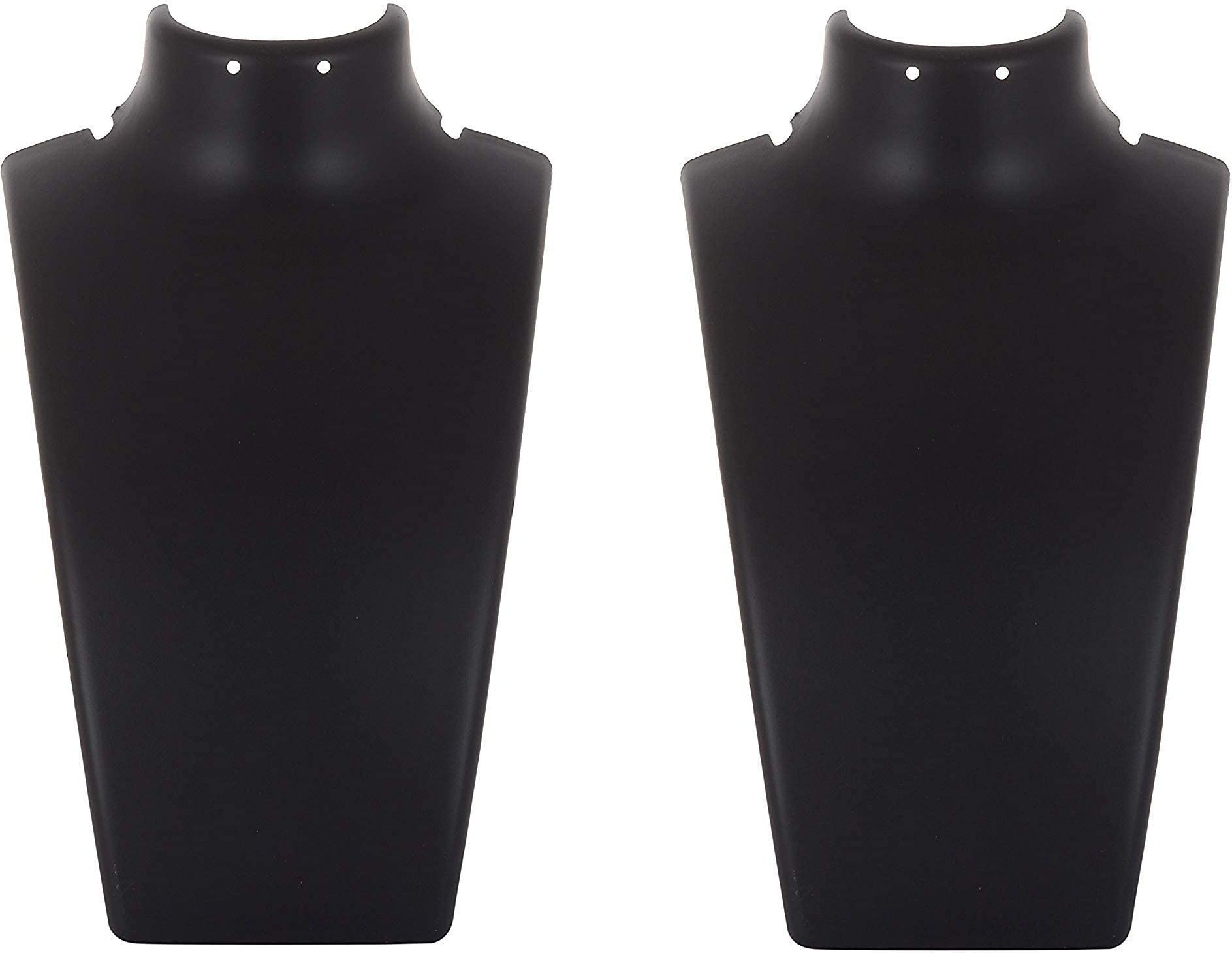 morel 8 INCH NECKLACE JEWELRY IMITATION JEWELRY FOR NECK CHAIN STAND BLACK (PACK OF 2) Jewellery Organizer-picture-8