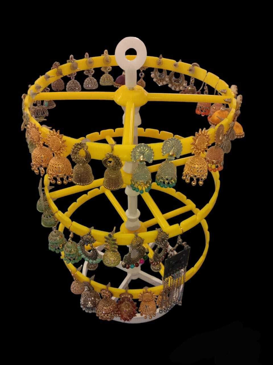 Earring Yellow 002 Jewellery Organizer-image-40