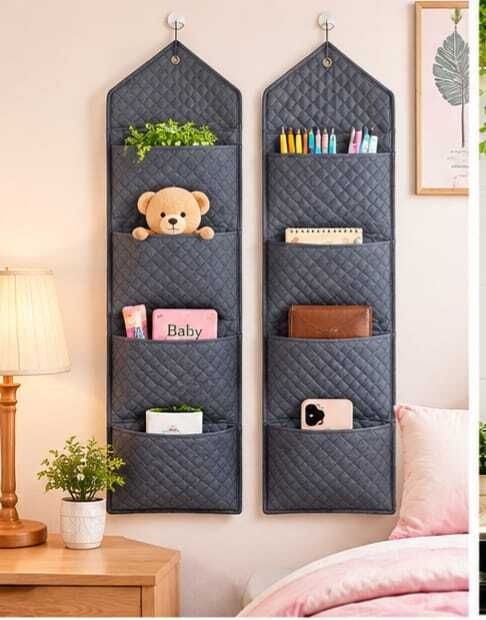 aennozz Pockets Wall Hanging Storage Organizer Accessories Organizer-picture-12