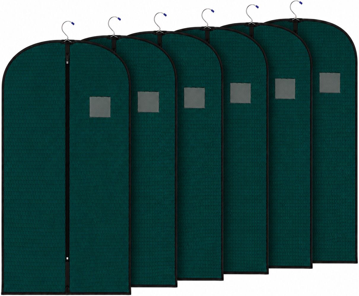 ANKIT INTERNATIONAL High Quality Embossed Blazer cover Green Pack of 2 Cotton Laundry Bag-image-47