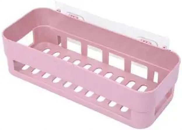 sjk Self Adhesive Multi-Purpose Wall Hanging BATHROOM floating Shelf Plastic Wall Shelf-picture-30
