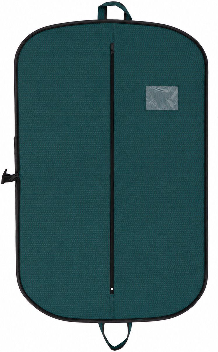 Ankit International High Quality Embossed Suit cover Green Pack of 1 Cotton Laundry Bag-picture-46