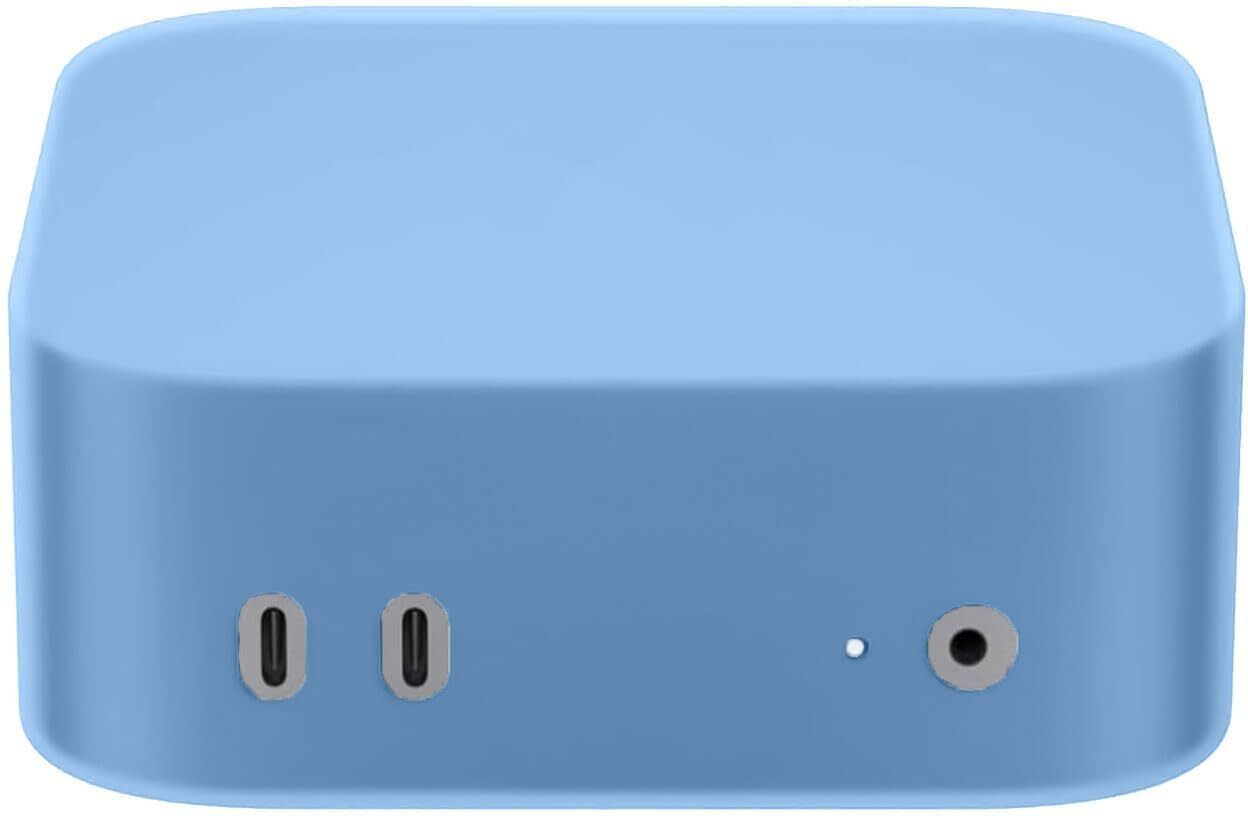 Nexlina Compatible with Mac mini M4/M4 Pro, Mini Desk PC Silicone Cover (not Hard Disk Skin-image-44