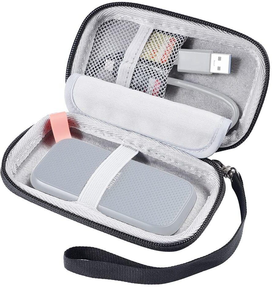 Verilux Hard Carrying Case for Extreme Pro Portable SSD 480GB 1TB 2TB 4TB 2.5 inch Hard Disk Case-image-33