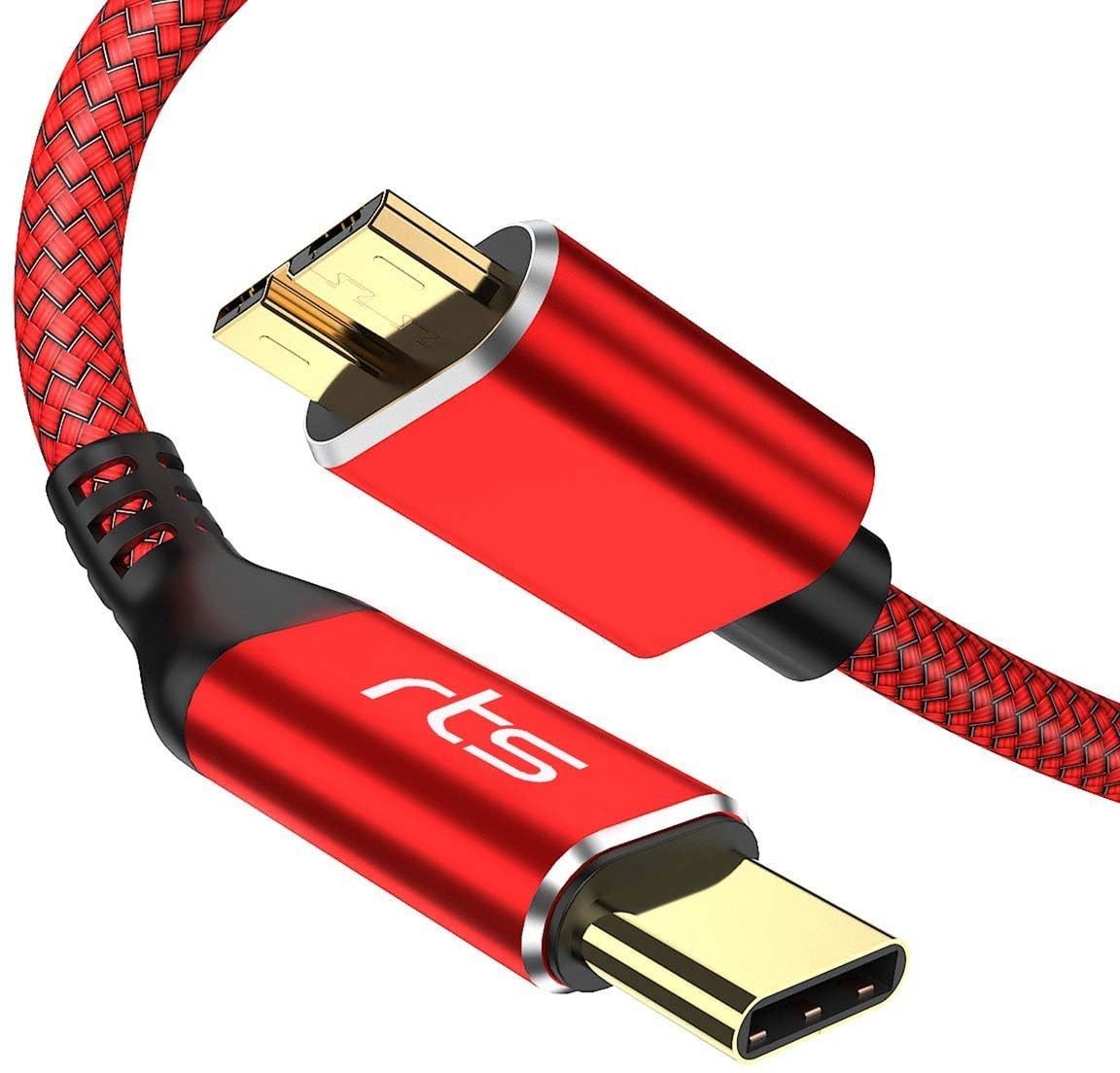 jihaan Type C USB C Micro B External Hard Disk Drive Hdd cable wire USB 3.1 Compatible 3.5 inch USB Type C to Micro-B USB 3.0 Cable-image-39