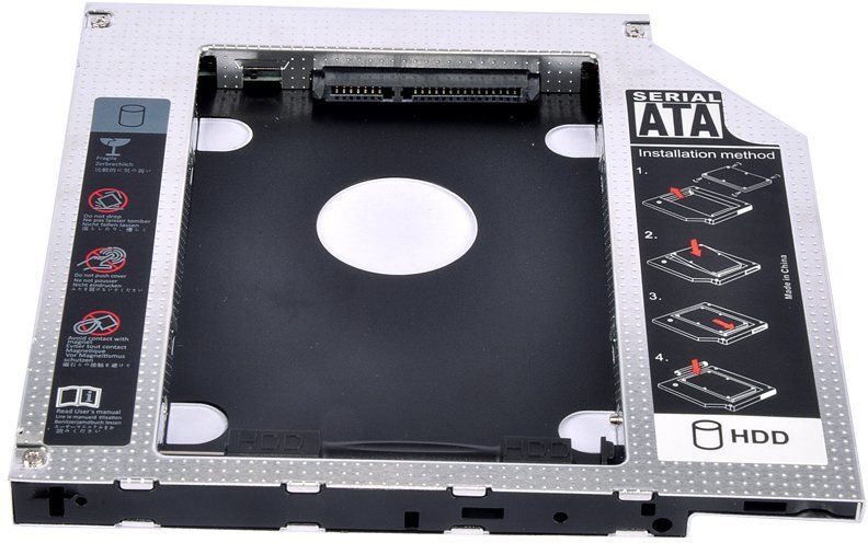 The Black Store 12.7mm SATA-to-SATA Internal Hard Drive Caddy 2.5 inch 12.7mm Internal SATA to SATA-picture-44