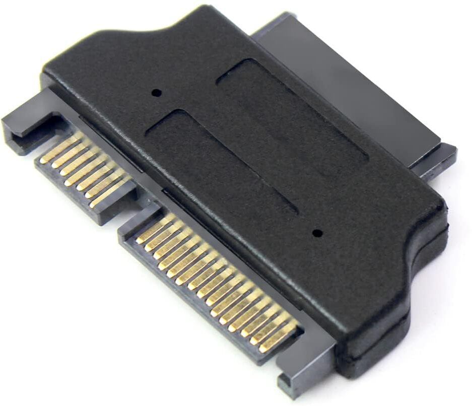 RyzCare Slim-Line Sata 13 Pin Female to Serial SATA 22 Pin Male Connector 2.5 inch IDE-picture-20