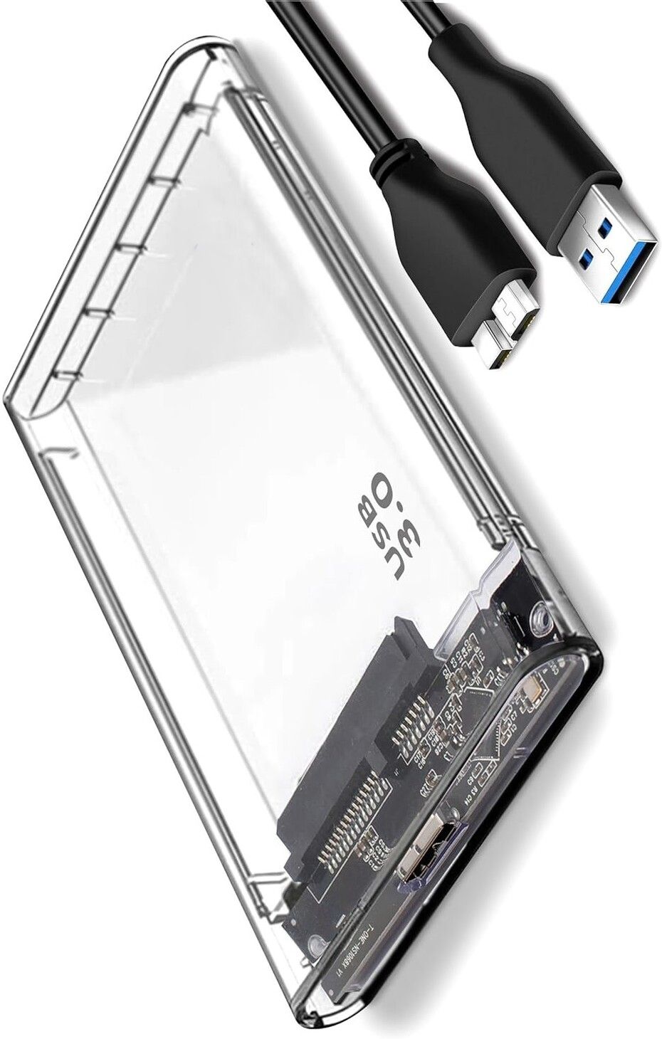 SAENTE External Hard Drive Enclosure USB 3.0 – 2.5" SATA Clear Case 2.5 inch HDD Enclosure-image-18